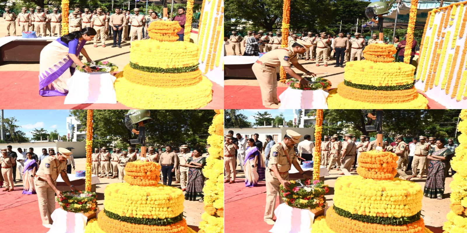 Narayanpet-Police-photo امن کے قیام اور عوام کے تحفظ کیلئے پولیس کی خدمات ناقابل فراموش. ضلع کلکٹر سکتہ پٹنائک