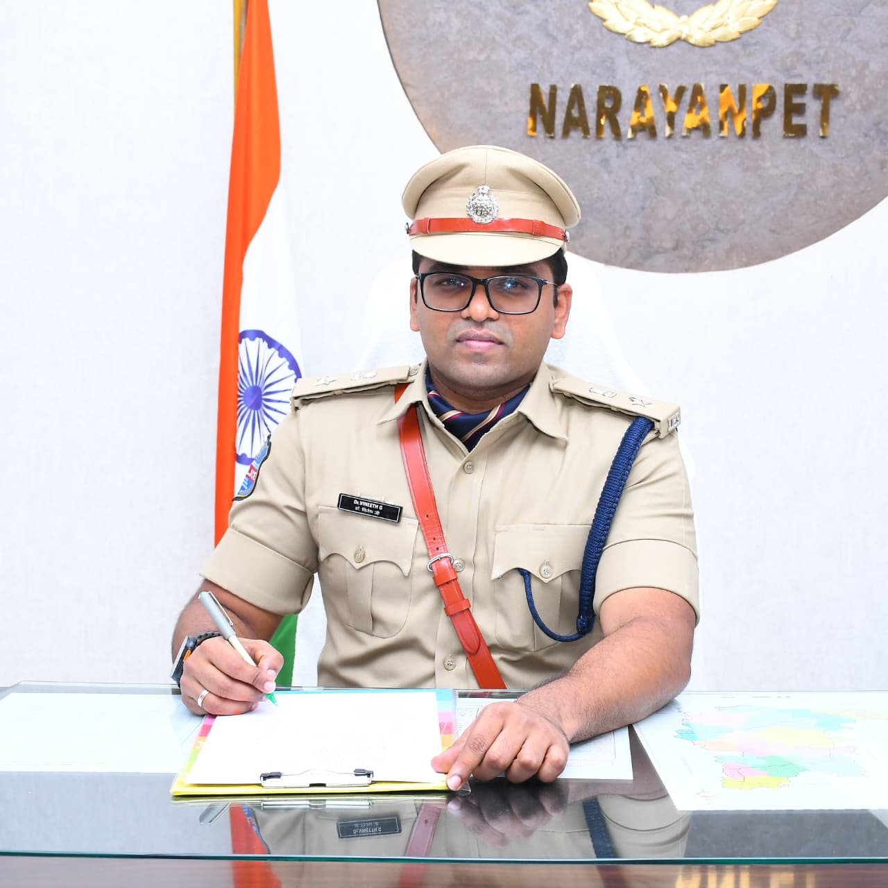 Narayanpet SP Dr G Vineet Profile Photo